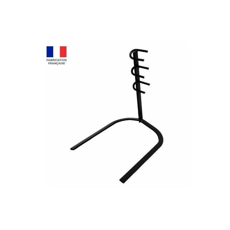 QEM - Support de grille pour cheminée ou barbecue multi-position