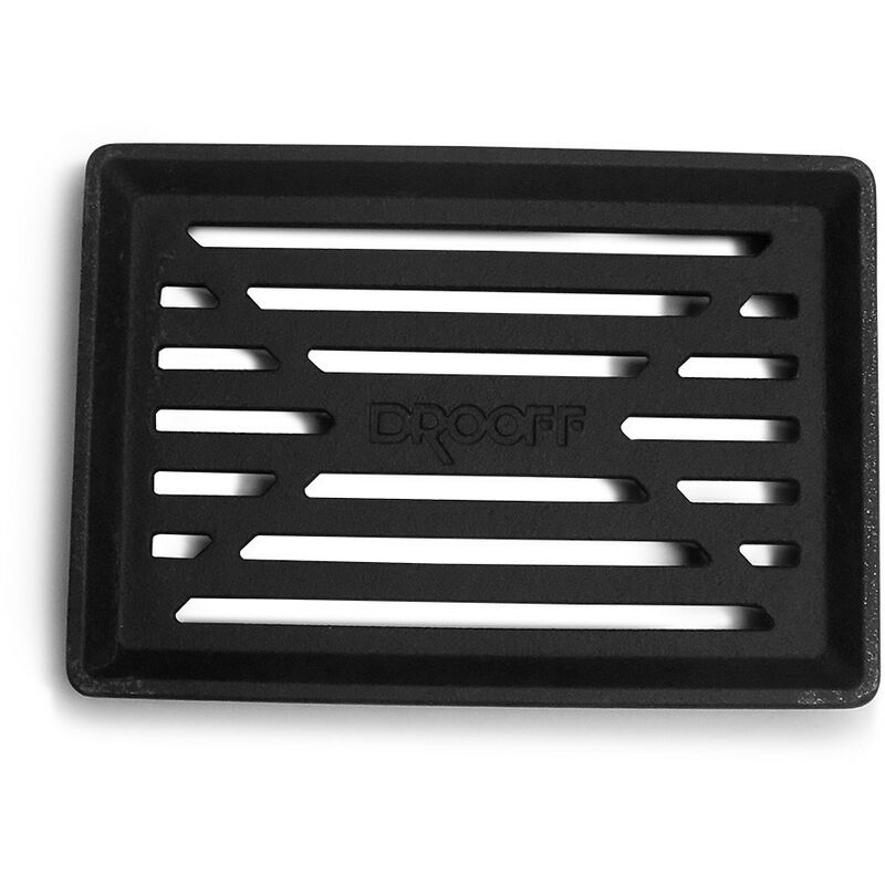 Support de grille pour poêles à cheminée Varese 2 de Drooff - fonte - dimensions d'encastrement parfaitement adaptées