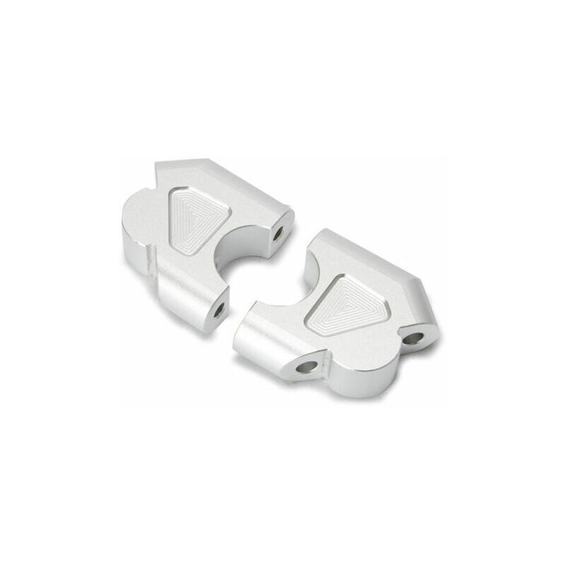 Start - Support de guidon pour bmw R1200GS lc R1200GS Adventure r 1200GS Rallye r 1200 gs R1250GS 1G13 K50 - argent