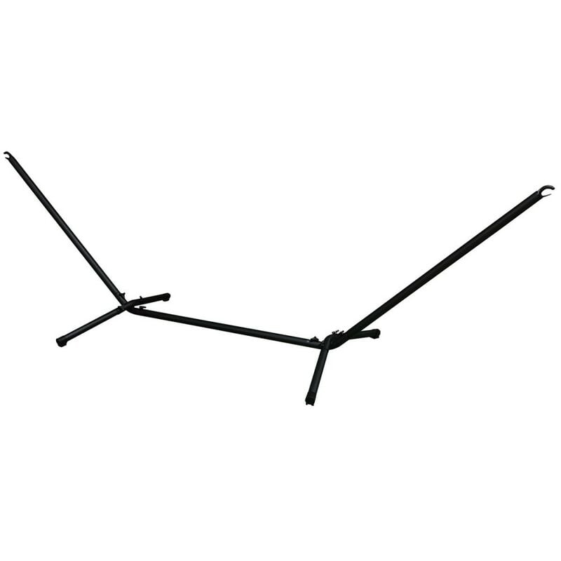 Support de hamac en métal anthracite