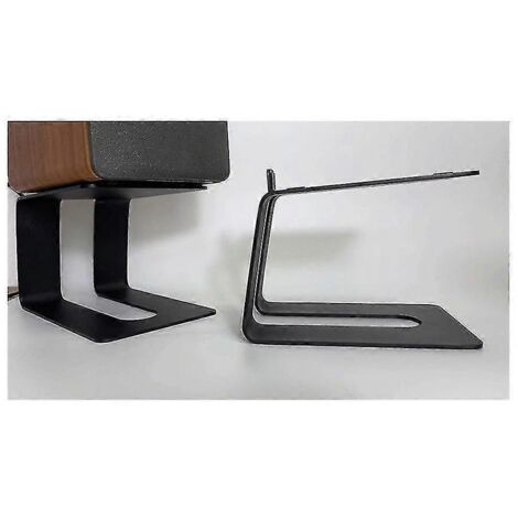Support de haut-parleur de bureau en métal, support de table anti-vibration, conçu pour une meilleure expérience audio