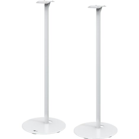 Support de Haut-Parleur Modern Era 3 Base, blanc, 2 pièces, compatibles avec le Sonos Era 300, avec un design réduit parfaitement adapté aux haut-parleurs de Sonos.