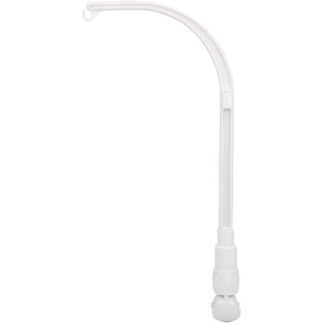 Support de hochet pour lit bébé DIY - Support mural style H blanc, décoration de berceau suspendue