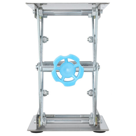 Support de laboratoire en acier inoxydable réglable manuellement, plateforme élévatrice pour expériences
