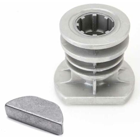 MATIJARDIN Support de lame + clavette pour Castelgarden GGP 22465608/0 Ø 25,4 mm