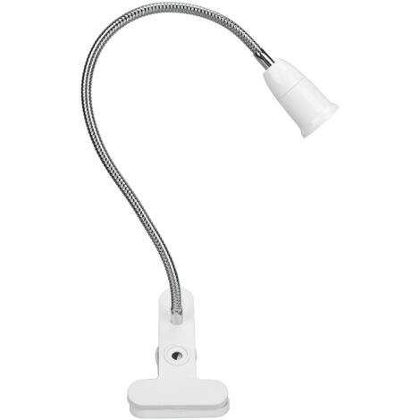 Support de lampe à pince LED E27 réglable, 110-250V, prise européenne, pour éclairage flexible