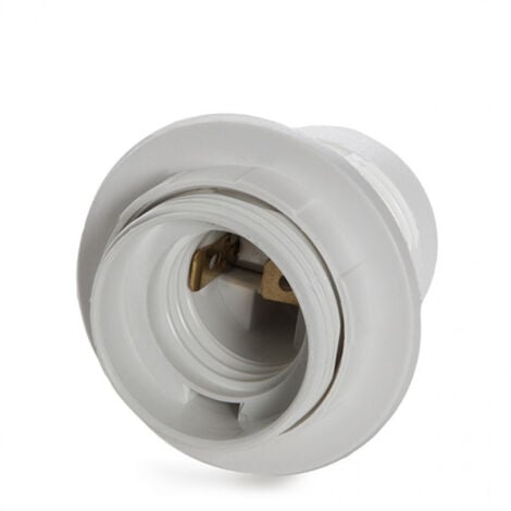 GREENICE Support de Lampe E27 Blanc