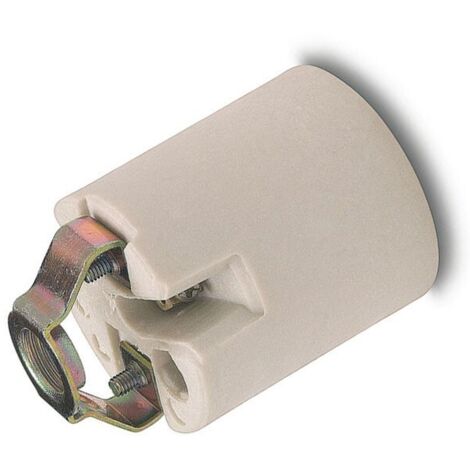 SUPPORT DE LAMPE EN CÉRAMIQUE E 14