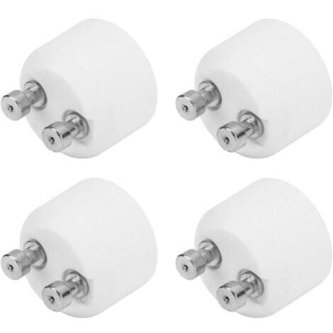 Support de Lampe GU10 à MR16, 4PCS GU10 à MR16 Adaptateur Douille Convertisseur de Lumière LED Adaptateur Support D'ampoule pour Lampe Halogène LED