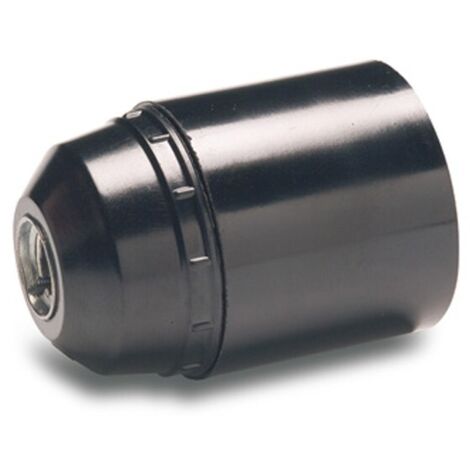 SUPPORT DE LAMPE LISSE E 27 NOIR