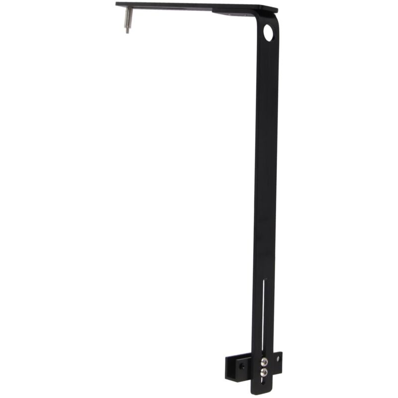 Support de lampe pour aquarium cylindrique COB en alliage d'aluminium à spectre complet pour aquarium Noir