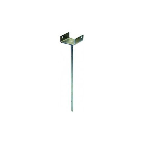 Support de latte clou acier galvanisé 360x40 mm – Liaison solide pour charpente – 169936040 – BWK