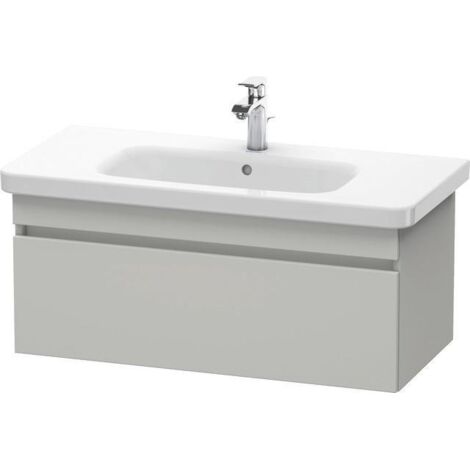 Support de lavabo DURASTYLE 448x930x398mm chêne noir / blanc mat