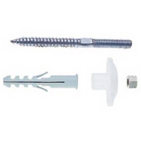 Support de lavabo mural 2 pcs