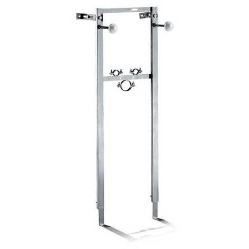 Support de lavabo suspendu à cadre pour murs de maçonnerie