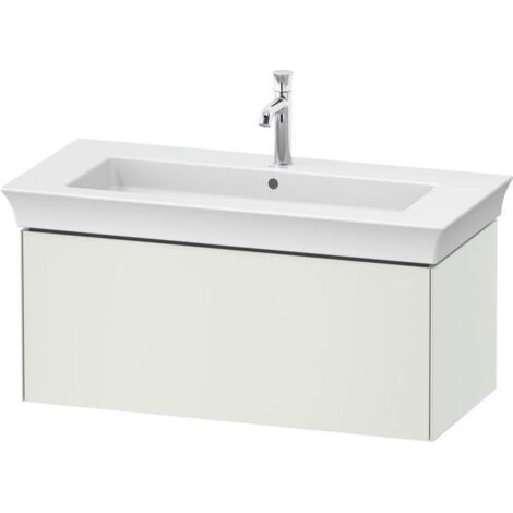 Support de lavabo WHITE TULIP 984x410mm 1 tiroir avec miroir o ES