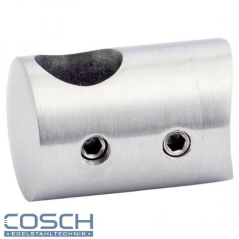 Support de lisse rond - Diamètre de la lisse : 12 mm - Diamètre du tube : 42 mm - CROSO