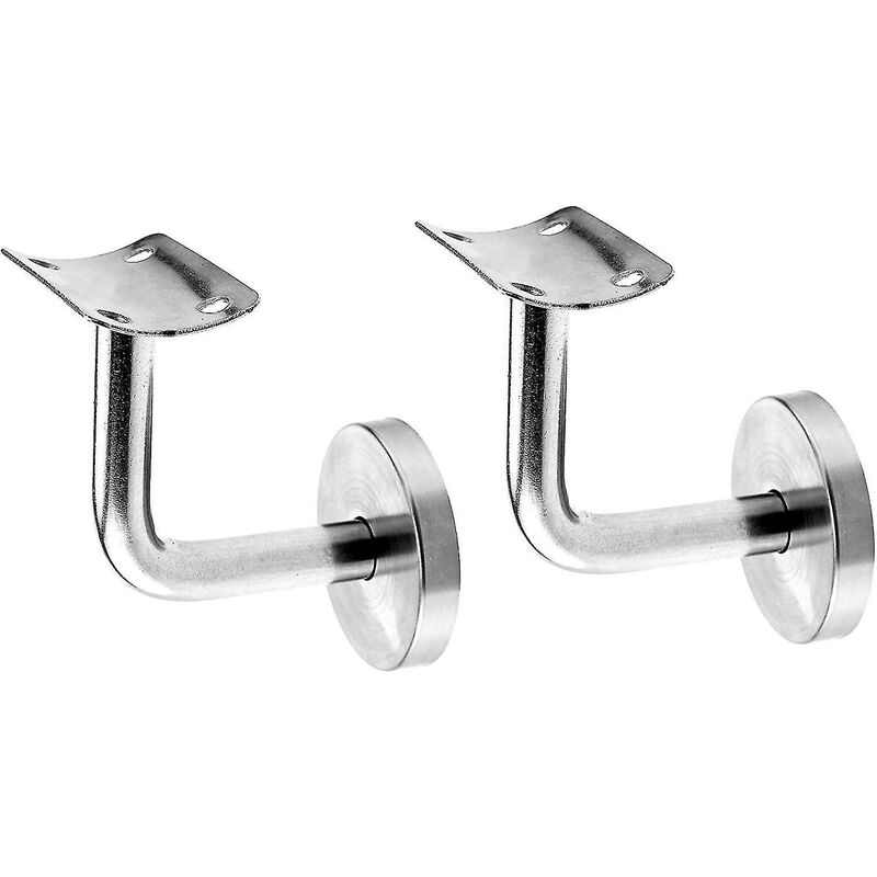 Crea - Support de main courante 5 pièces, support de main courante noir, support de main courante accessoires de support mural de main courante en