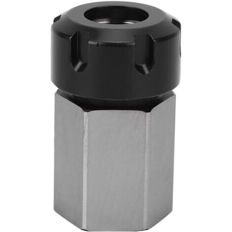 Support de Mandrin de Pince Hexagonale de Bloc de Pince Er25, Pince Hexagonale Er Haute Résistance en acier au Carbone argenté Pour Machine de Découpe de Gravure de Tour Cnc(Er25)