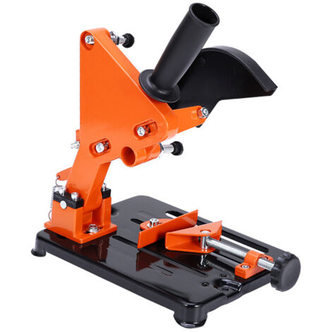 Support de meuleuse d'angle 0 à 45 degrés, réglable en alliage d'aluminium, Support de Machine de découpe multifonctionnel pour 115 à 125