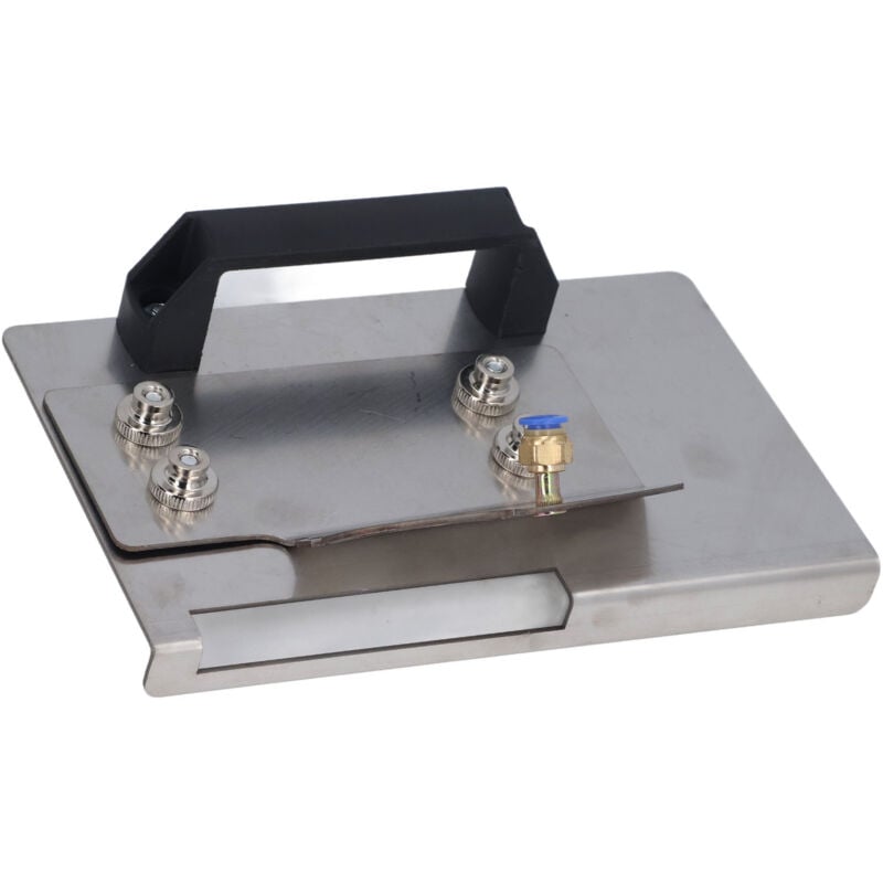 Ej.life - Support de meuleuse d'angle, coupe de chanfrein de carrelage à 45 degrés, support en acier inoxydable