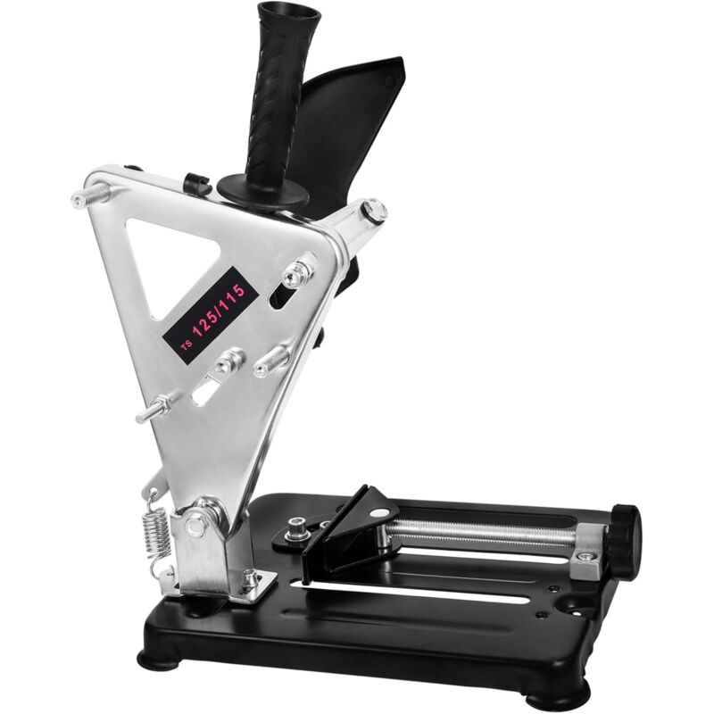 Support de meuleuse d'angle en fer, support d'outil d'établi polyvalent, construction robuste pour une utilisation durable pour les professionnels du