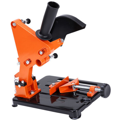 Support de meuleuse d'angle réglable de 0 à 45° en alliage d'aluminium, multifonctionnel, pour meuleuses d'angle de 115 à 125 mm.
