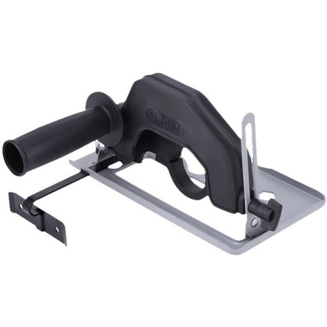 Support de meuleuse d'angle, support de montage pour meuleuse d'angle, clé à molette, outils de meulage, support de meuleuse d'angle monté, métal noir