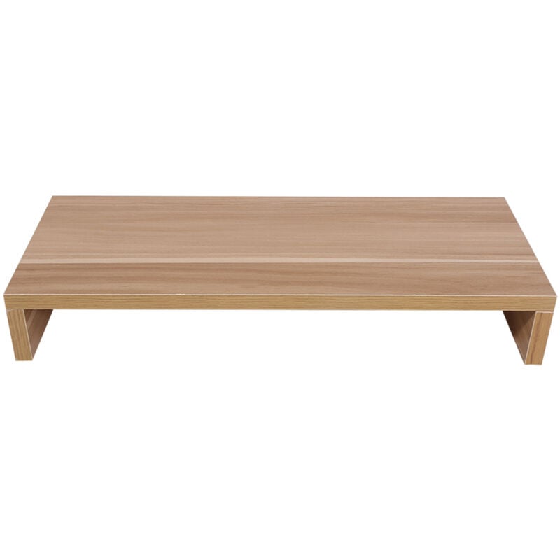 ZY - Eosnow Support de moniteur en bois pc led lcd moniteur d'ordinateur Riser organiseur de bureau support d'affichage en bois