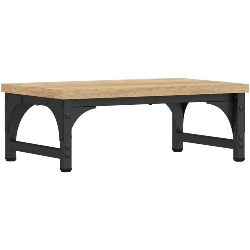Vidaxl - Support de moniteur chêne sonoma 37x23x14 cm bois d'ingénierie