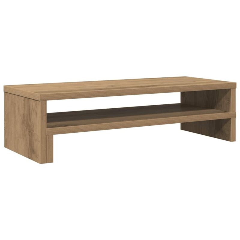 Vidaxl - Support de moniteur chêne artisanal 54x22x15 cm bois ingénierie