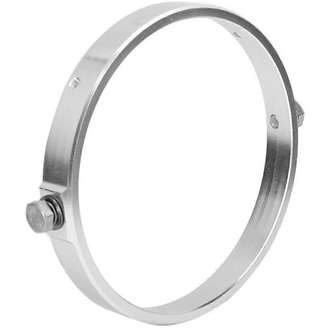 Support de montage de phare rond universel en alliage d'aluminium de 7 pouces, compatible pour conversion automobile et moto, finition argentée.