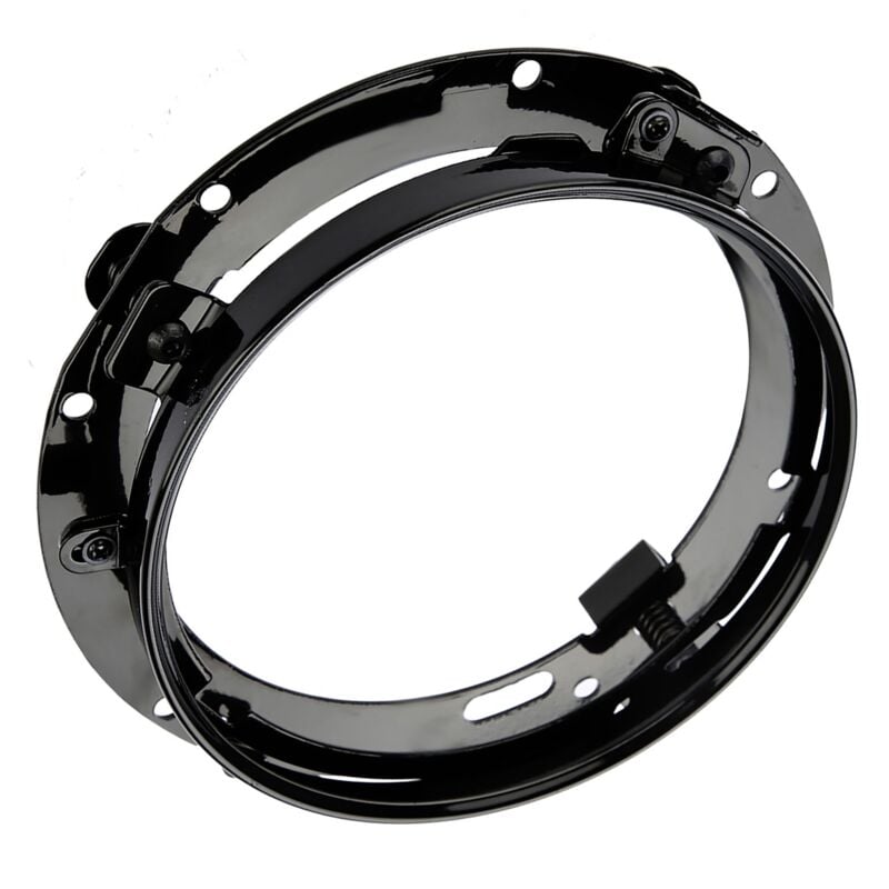 Ineasicer - Support de montage de phares 7 pouces pour Jeep Wrangler (Noir)