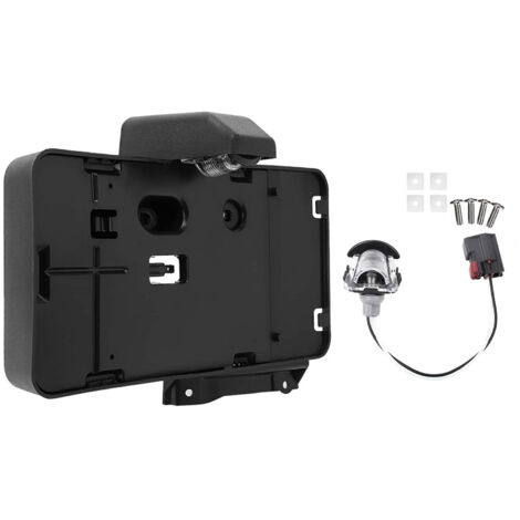 Support de montage de plaque d'immatriculation arrière avec lumière 68048605AA pour Jeep Wrangler JK 07-18