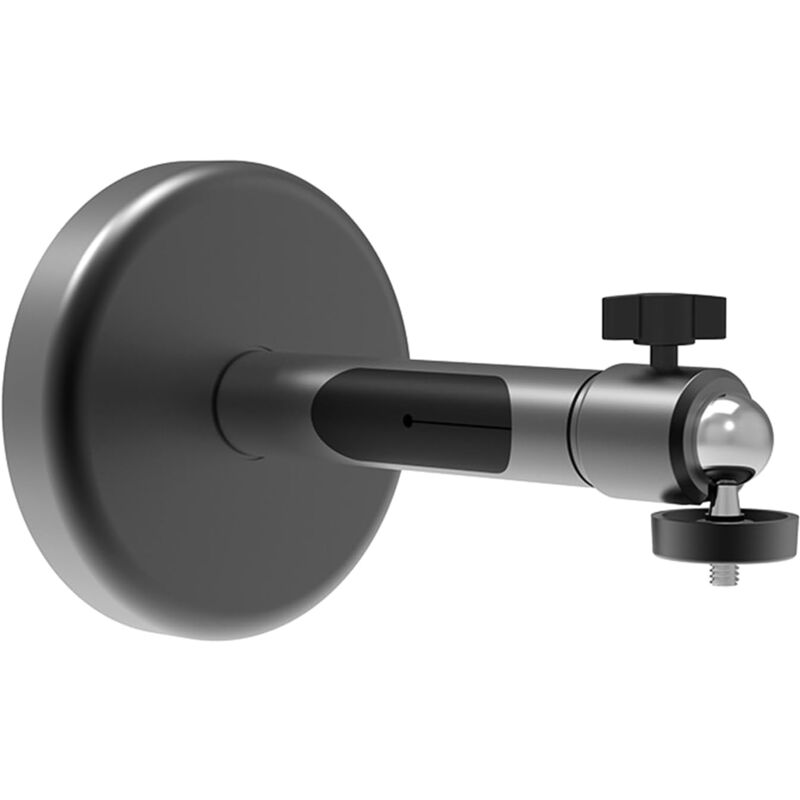 Support de montage de projecteur en alliage d'aluminium, support de plafond avec rotation à 360 degrés PTZ réglable/fixe pour home cinéma - 17 cm