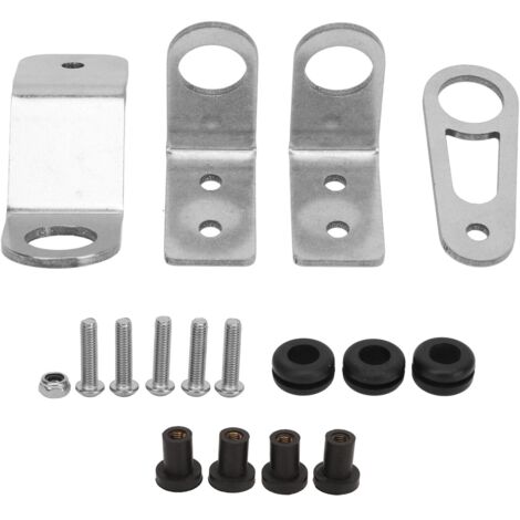 Support de Montage de Radiateur boulonné, Kit de Support de Radiateur, Matériel, Acier Inoxydable, Support Sûr, pour Moteur EG DC2 EK 1992-2000, K20 K24.
