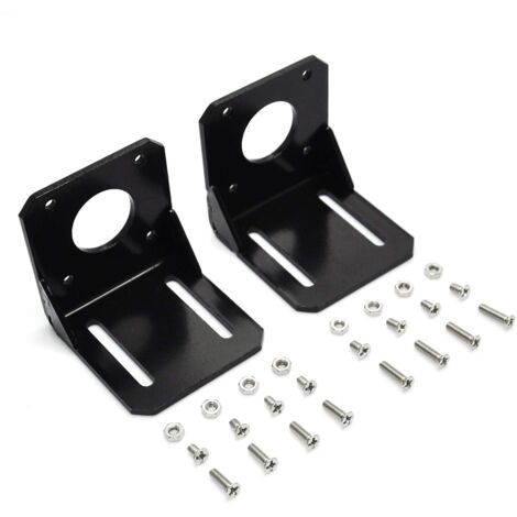 Support de montage du moteur pas à pas, support de fixation de 42 mm avec vis et écrous DIY (jeu de 2) EK1935
