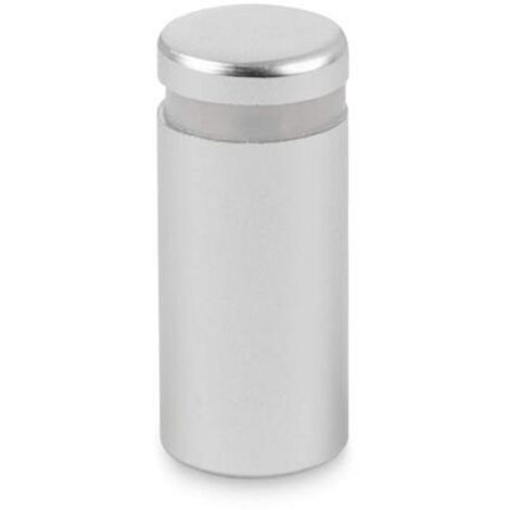 Support de montage en aluminium (entretoise) - 13x13, argent mat