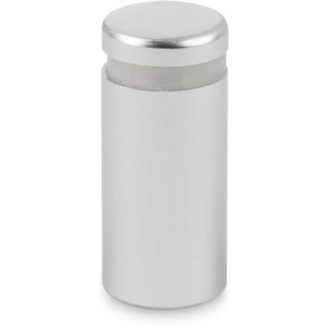 Support de montage en aluminium (entretoise) - 15 x 25 mm, argent mat