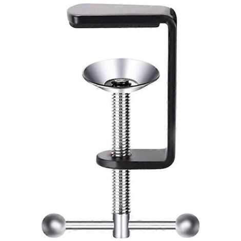 Support de montage en forme de C pour surface de travail, clip de retenue, support en porte-à-faux-B-