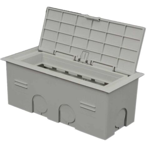 Support de montage encastré pour appareils modulaires 175 x 80 x 68 mm – Résistance aux flammes 850 °C – Charge max 1000 N – Kopos - MM 1 PC