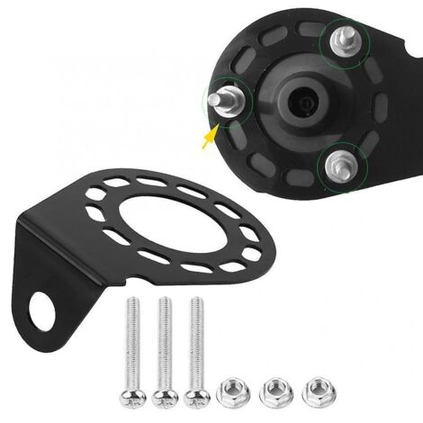 Support de montage métallique pour connecteur de prise de remorquage de caravane à 7 et 13 broches