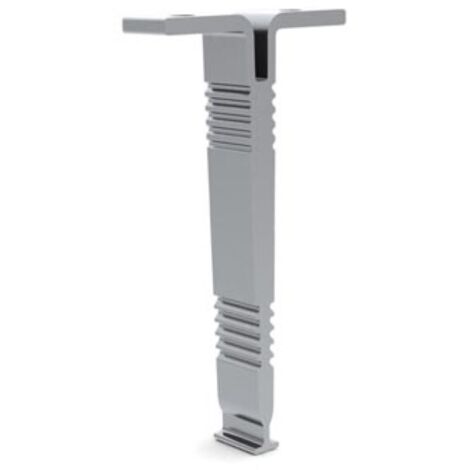 Support De Montage Pour Profilé Pour Ruban Led Alu-round - Pour Armoire - Argent