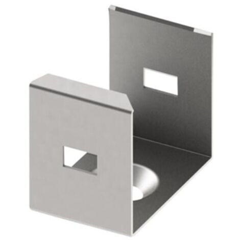 SUPPORT DE MONTAGE POUR PROFILÉ POUR RUBAN LED SLIMLINE 15 MM - ACIER À RESSORT - ARGENT VELLEMAN MC-SL15-STEEL