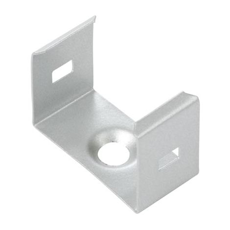 SUPPORT DE MONTAGE POUR PROFILÉ POUR RUBAN LED SLIMLINE LARGEUR 15 MM - ACIER À RESSORT - ARGENT VELLEMAN MC-SLW15-STEEL