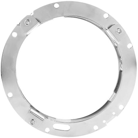Support de montage rond 7 pouces pour phare de Jeep Wrangler, anneau argenté, fixation pour feu avant de voiture.