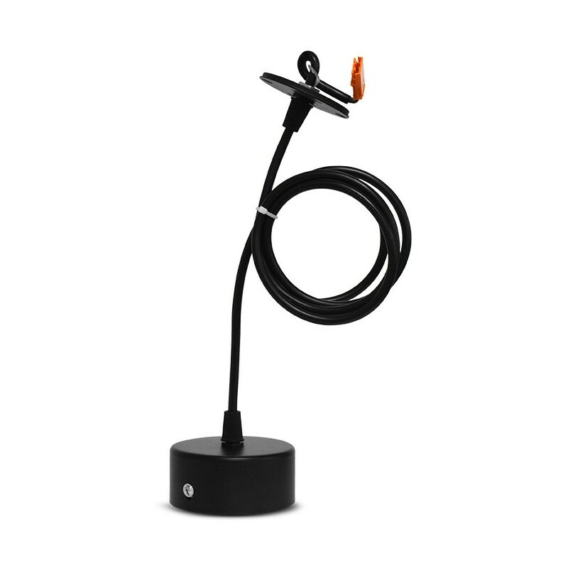 Support de montage en suspension pour spot led modular 18W Miidex Lighting noir