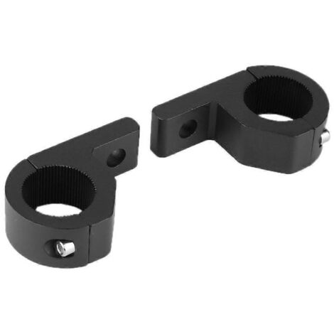 Support de montage universel pour barre LED voiture, kit de fixation avec collier 20-30mm, adaptateur pour phare LED, support réglable pour véhicule.