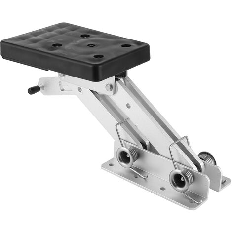 Support de moteur hors-bord en aluminium réglable pour moteurs auxiliaires Kicker 2 temps 7,5-20 HP