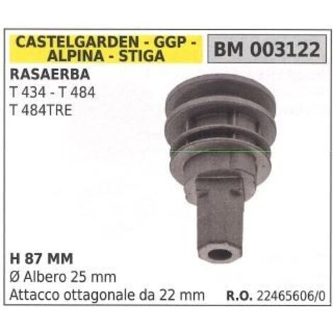 Support de moyeu de lame pour T 434 484 tondeuse à gazon T 434 484TRE STIGA 003122